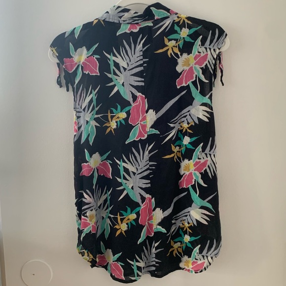 Stussy Aloha Sleeveless Button Up - Picture 2 of 5